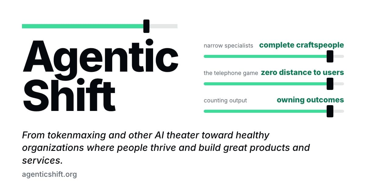 Agentic Shift